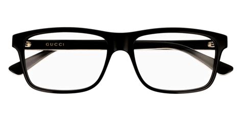 montatura gucci gg0384o 001|Gucci GG0384O Rectangle Glasses .